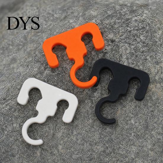 Tent Rope Hook Hook, Multifunction Outdoor Camping Secure Fit Quick Install Hanger Durable Hiking Accessories, for Ropes Clotheslines Canopy