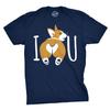 Mens I Corgi Butt You T Shirt Funny Dog Lover Tee for Guys