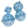 Galleggiante da Pesca Riempibile d'Acqua 25/32/40/47MM, Galleggiante Regolabile Trasparente per Amo da Mosca, Galleggiante Sfera d'Acqua per Pesca alla Carpa