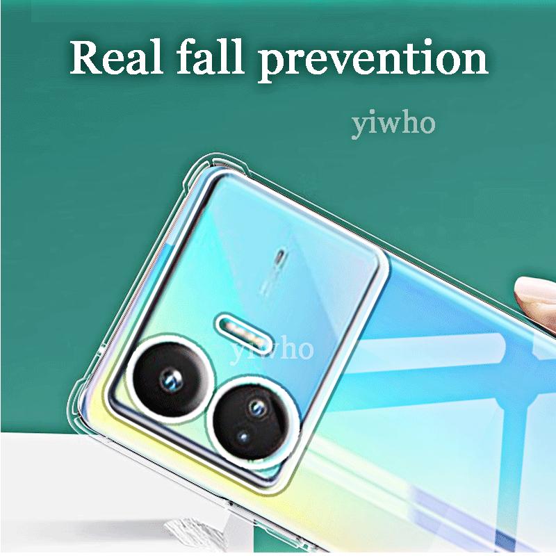 Transparent Silicone Soft Phone Case on For Realme GT Neo5 SE Back Clear Covers on For OPPO Realme GTNEO5 Neo 5 SE 5se