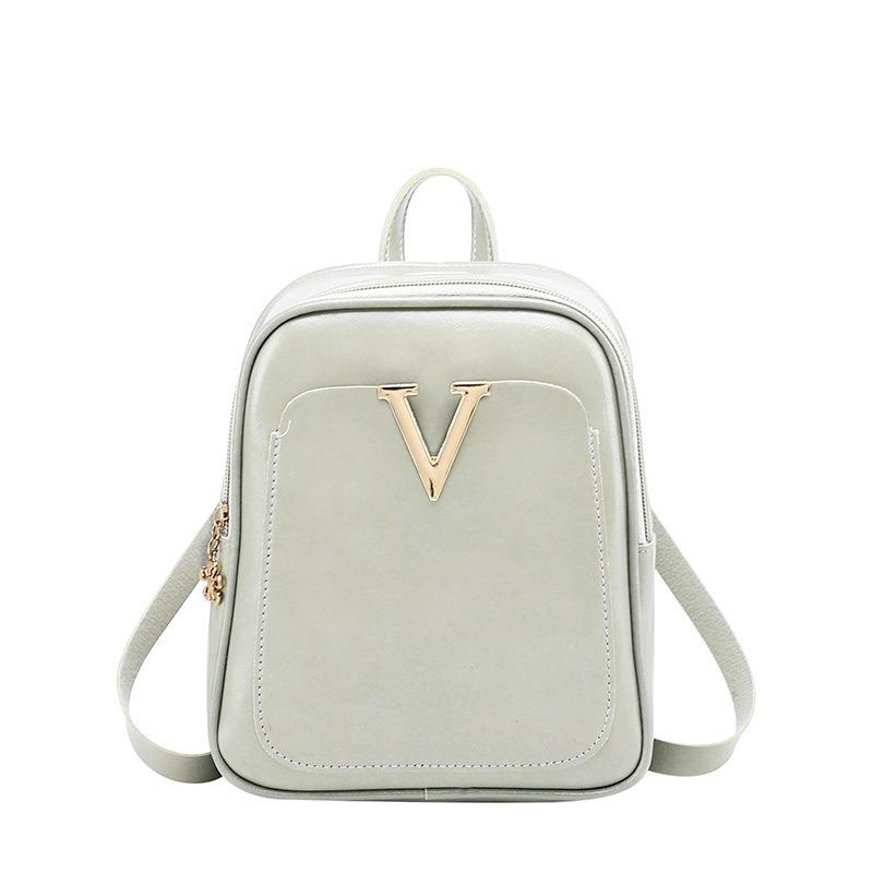 Bag women's new shoulder font multi-functional backpack fashionable large-capacity student bag