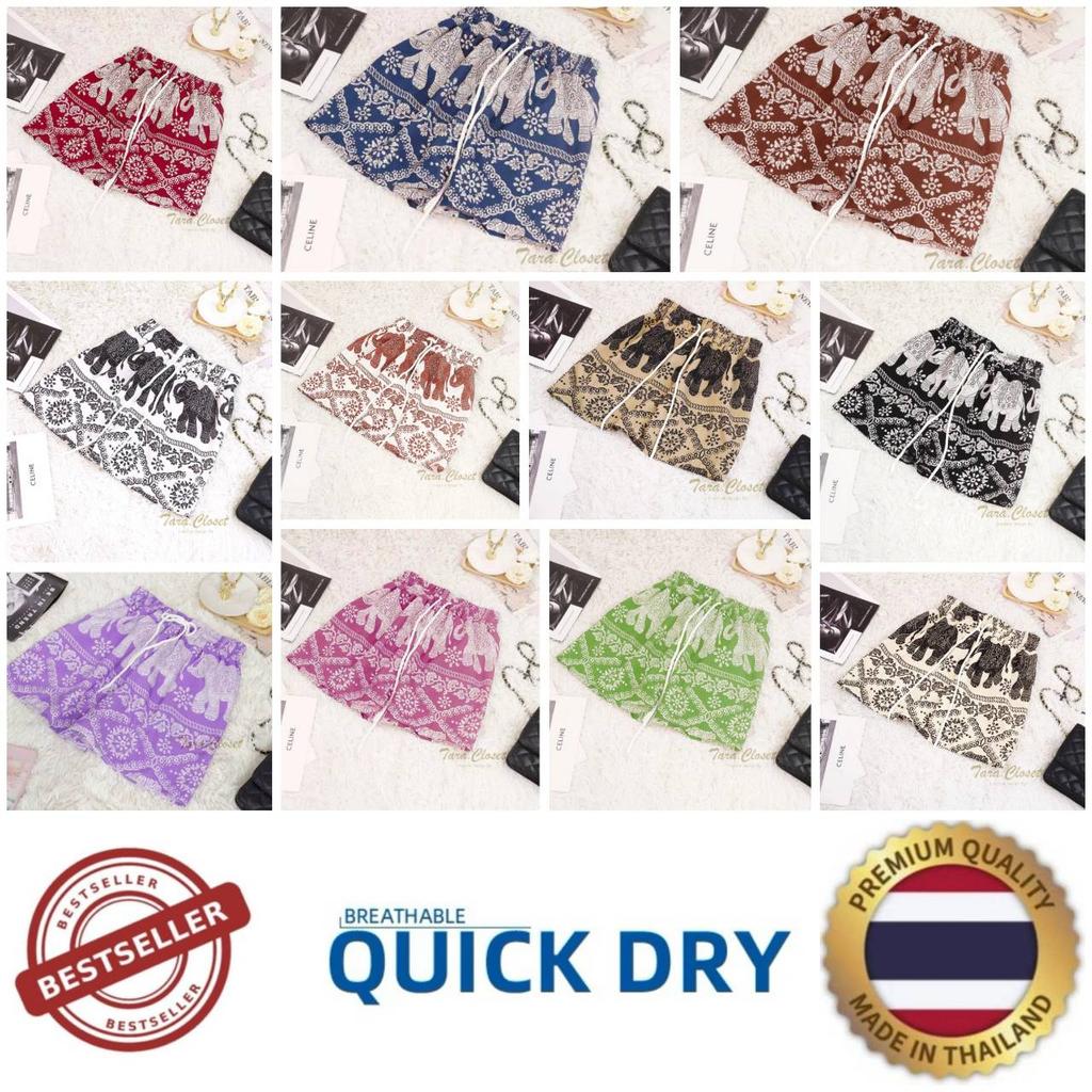 Women Boxing Muay Thai Elephant Pants Pattern Shorts Training Kickboxing Print Quick Dry Martial Art Boxer Kid Fighting Fitness Sport Gym Workout