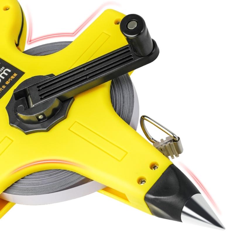 Heavy Duty ABS Tape Measure with 3 Meter Reward Tape Waterproof Nylon Fiber Coating for Construction Tailoring Home Use