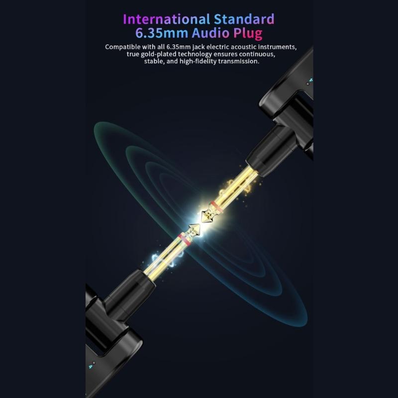 Wireless Guitar Transmitters Receiver 2.4GHz Sound Wireless Transmitters Receiver