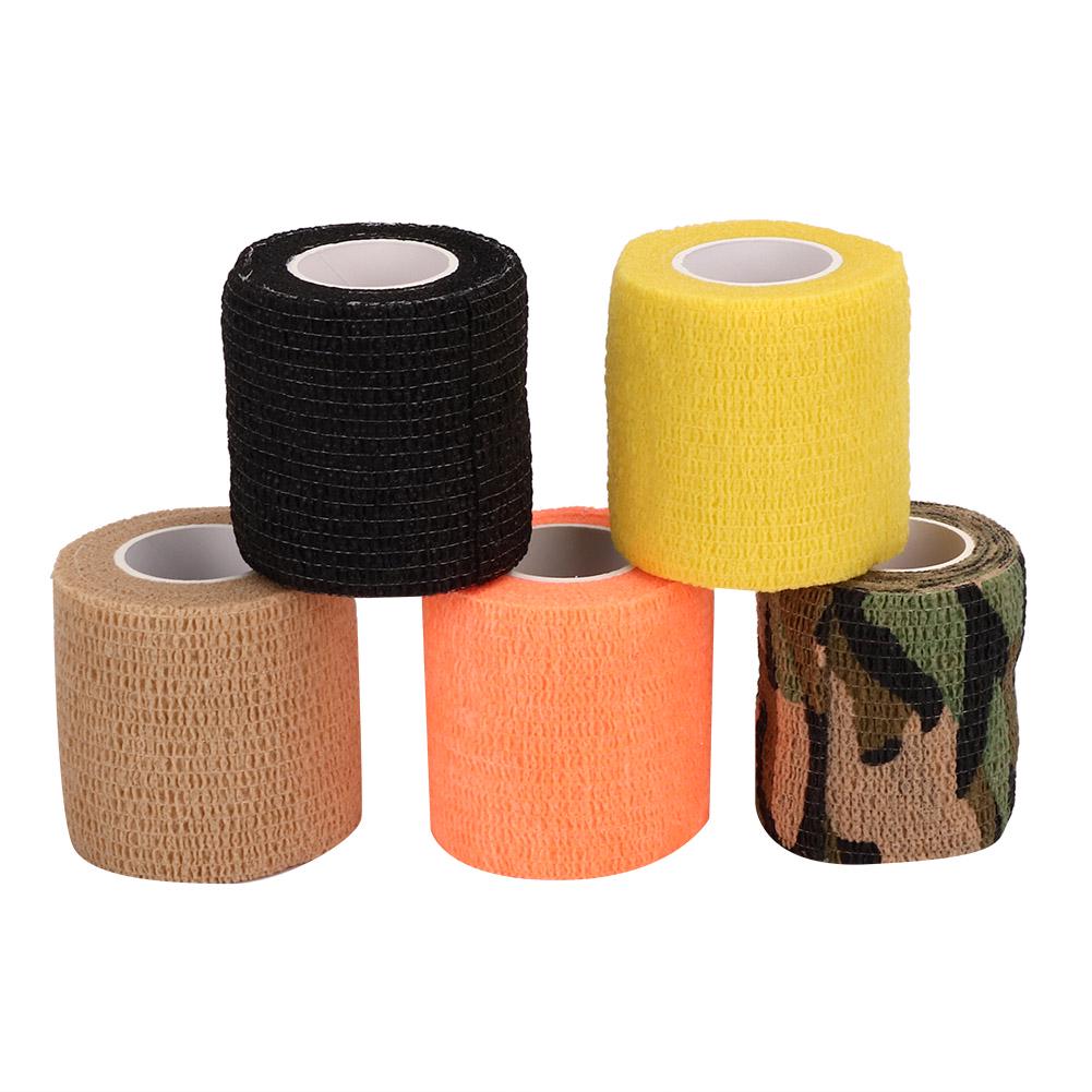 5pcs Disposable Tattoo Grip Covers Self Adhesive Tattoo Tube Handle Bandage Wrap