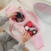Travel Cosmetic Bag Large Capacity Quilted Makeup Bag Portable Cosmetic Toiletry Organizer with Dry Wet Separation