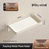 MIAOSHIJU Stainless Steel Bathroom Phone Holder Shelf