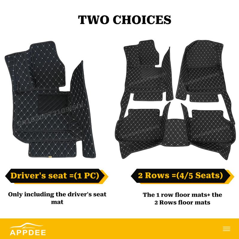 Car Floor Mats For BMW X3 MK3 G01 2017 2018      Foot Pads Automobile Carpet Cover Interior Accessories