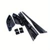 1set Roof Rack Rails End Cap for Hyundai Tucson 2004-2008 Roof Rack Leg Cover Roof Rack Bar Rail End Protection Cover Shell