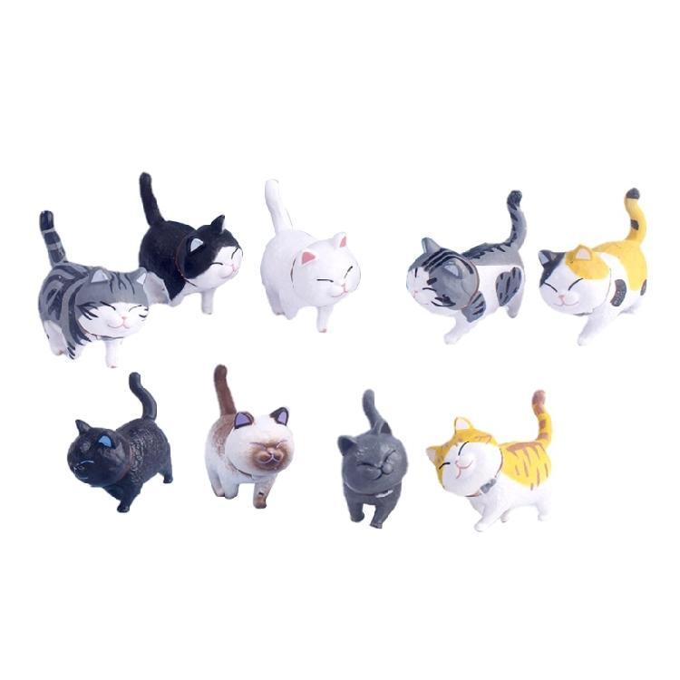 Cute Cat Ornaments Micro Landscape Ornaments Garden Statue Home Decorations Gift 1
