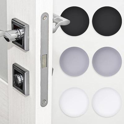 Türstopper für die Wand mit starkem Rückenkleber, leiser und stoßdämpfender Silikon-Wandschutz vor Türknäufen – schützt jede Wandoberfläche