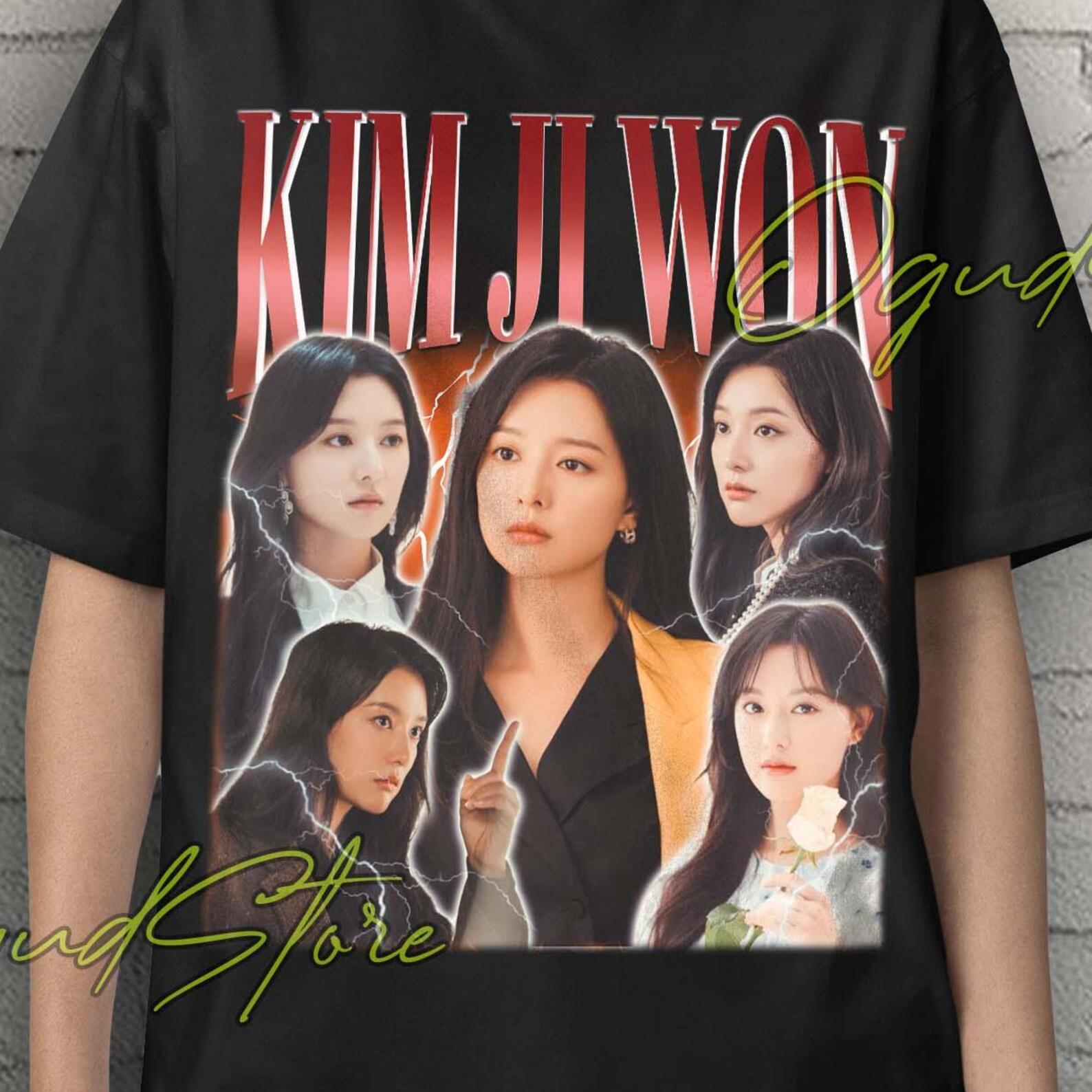 Kim Ji Won Shirt, Kim Ji Won Fan Tees, Kim Ji Won Gift, Kim Ji Won Vintage Tshirt, Retro Kim Ji Won Movie Shirt, Kim JiWon Kdrama Gift Tees S