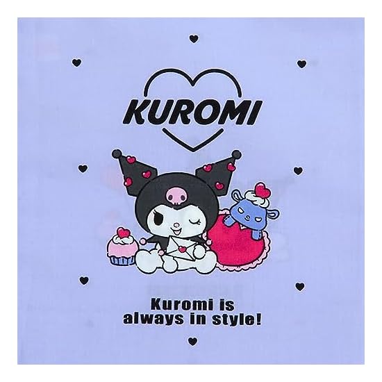 SANRIO Kuromi Gusseted Drawstring Bag S 254487