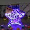 90 PCS Star Folding Paper DIY Clear Origami Stars Glass Bottle Stars Shape Craft Wishing Bottle Glass Jars for Home