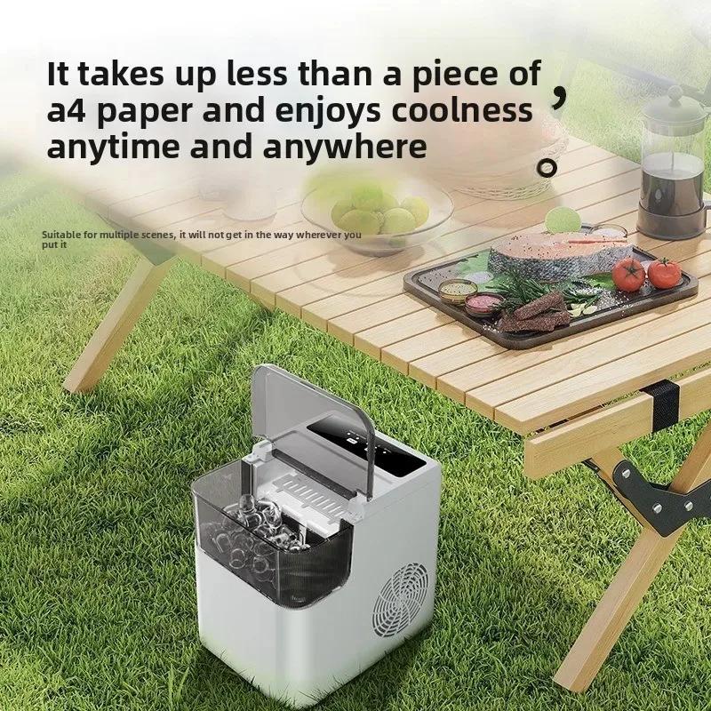Automatic Household Mini Portable Ice Maker Machine High Quality Ice Making Machine for Home Use Easy Clean Smart Ice Maker