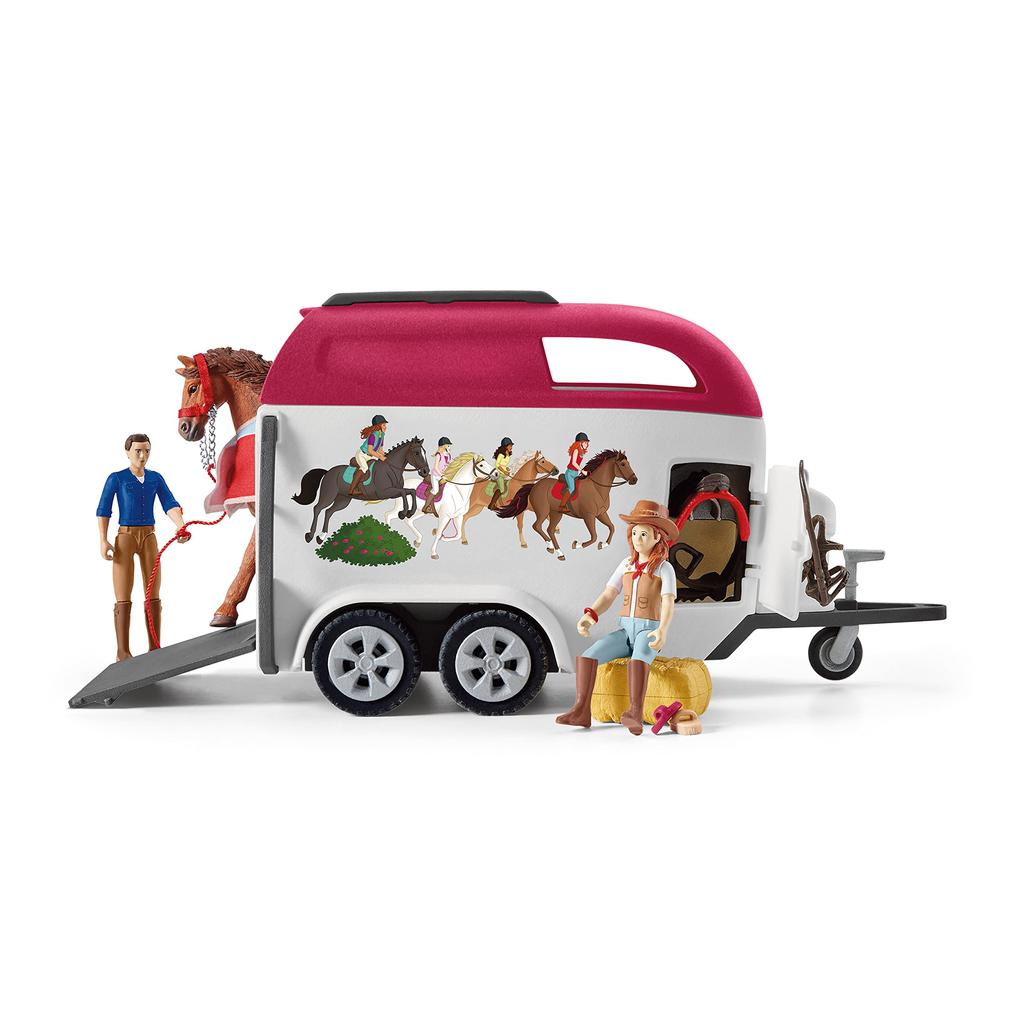 [Amazon.co.jp Exclusive] Schleich Horse Club Horse Trailer Camping 42535