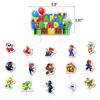 Super Mario Birthday Party Supplies Includes Banner, Cupcake Toppers, Balloons