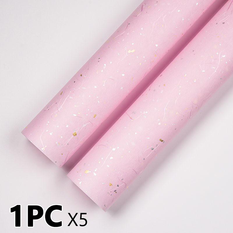 Flower Wrapping Paper Sequins Tissue Gift Packaging Paper Bouquet  Packing DIY Craft Paper 60x60cm Book Cover Gift Decor