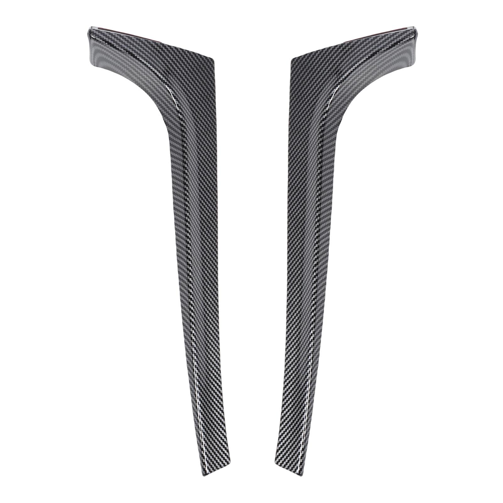 Koogeelife Unisex Pair Of Rear Window Side Spoiler Wing Cover Trim Sporty Look Back Window Side Splitter Replacement For Mk5 R32 2003