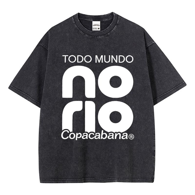Vintage Washed Shakira Las Mujeres Ya No Lloran World Tour 2026 Merch Tshirts Men Women High Quality Fashion Oversized Tshirt