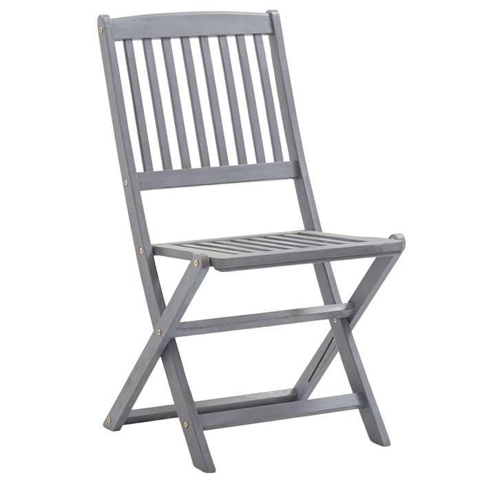 Maison Exclusive - Chaises pliables d'extérieur lot de 8 Bois d'acacia solide