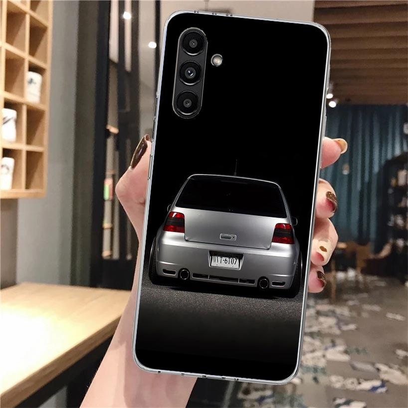 Cool MK4 MK5 Golf Car Soft Phone Case For Samsung Galaxy A17 A16 A26 A36 A56 A15 A14 A13 A55 A54 A53 A35 A34 A33 A25 A24 A23 A05