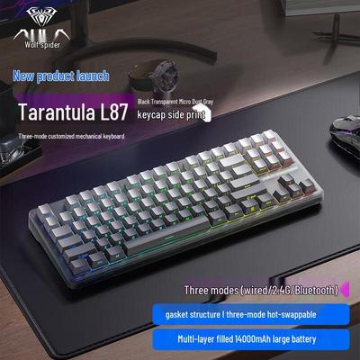 AULA L87 Kabellose mechanische Tastatur mit drei Modi
