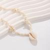 Colorful Shell Pendant Necklace Delicate Charm Beaded Necklace  Korean Fashion