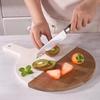 ZISIZ Round Paddle Marble & Wood Cutting Board