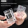 Silicone Nail Art Stamp: Double-Headed, Super Sticky, Transparent Lace, Butterfly & Floral Pattern Tool