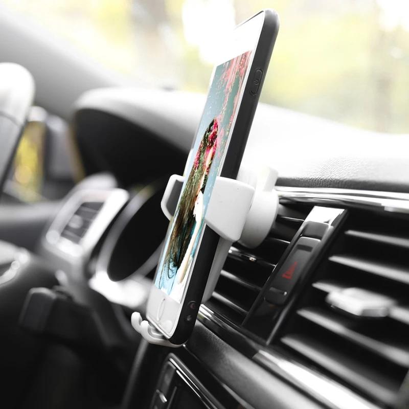 Universal Gravity Auto Telefon Halter Auto Air Vent Clip Montieren Handy Halter Handy Ständer Unterstützung