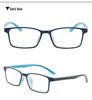 Korean Fashion Men's Minimalist Ultralight Square Prescription Eyewear - TR90 Frames