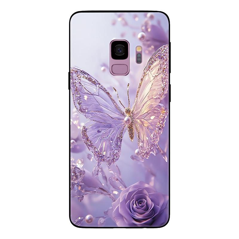 For Samsung Galaxy S9 Plus Case SM-G965F G965 S9Plus Marble Painted Soft Matte Silicone Back Cover For Samsung S9 S9+ Full Shell