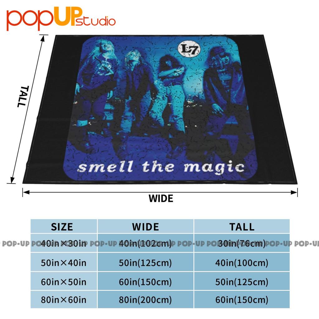 L7 Smell The Magic Vintage Album Punk Rock Grunge Music Band Ultra-Soft Blanket Quilt Winter Sofa Cover Bed Covers
