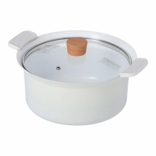Konan Original LIFELEX Ceramic Two-Handled Pot, 24cm (KHK05-1787)