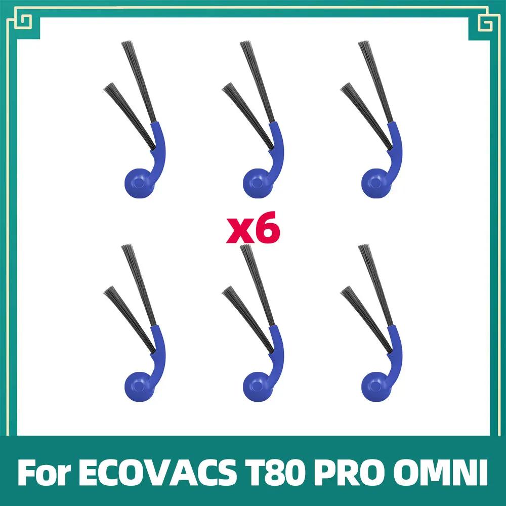 Compatible For ECOVACS T80 PRO OMNI / T80 OMNI Robot Vacuum Replacement Main Roller Mop Cloth Side Brush Dust Bag HEPA Filter