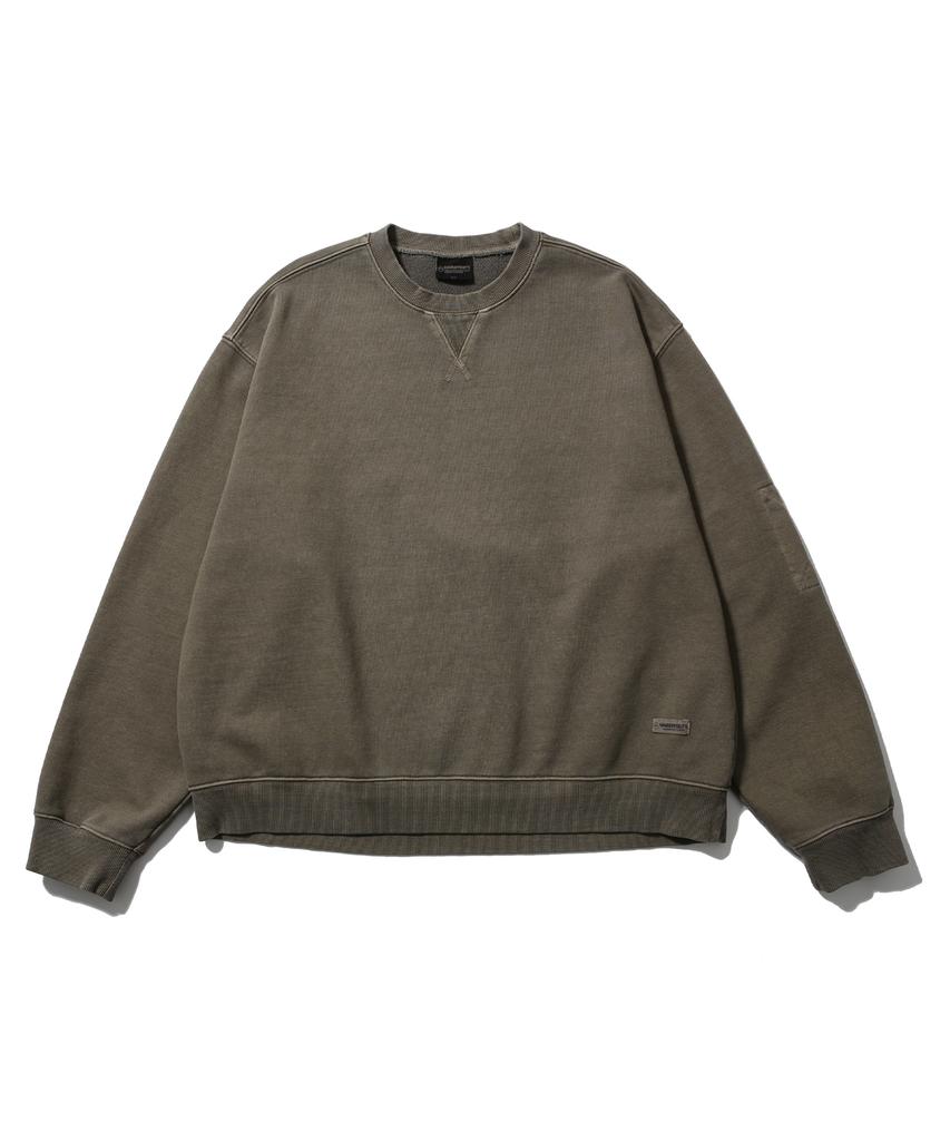 HAVEOFFDUTY Garments Dyed Crewneck Sweatshirt (Sierra Tan)