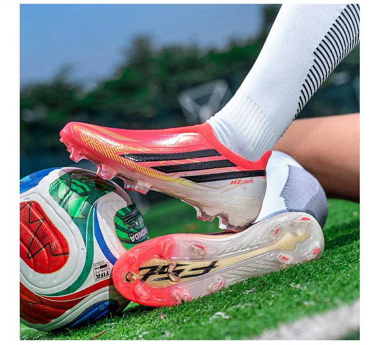 European Cup F50 Cross-Border Football Shoes: Unisex, Teen, Student, Long Spike, Grass, Studded, Competition & Training Sports Shoes