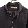 HAVERSACK Pin Dot Pattern Long Sleeve Cotton Shirt M Black Men's Used