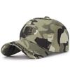 New Spring and Autumn Cotton Soft Top Hat Outdoor Leisure All-Match Sun Visor Baseball Cap Camouflage Duckbill Cap
