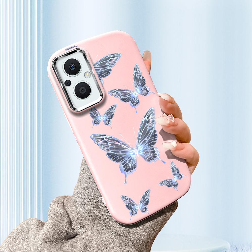 Pro Vivo V23 V25 V27 V29 V30 Y27S Y28 Y33S Y36 Infinix Hot30I Hot40 Tecno Spark20 Kreslená Černá Kočka Stříbrný Okraj Měkké Tekuté Silikonové Ochranné Pouzdro