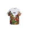 Kith X Marvel Vs. Capcom New Age Of Heroes All-Over Printed Tee White Unisex Tops KHM034296-101
