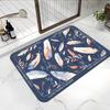 Bathroom Moisture-wicking Foot Mat Dirty Diatom Mud Mat Slip-resistant Moisture-wicking Toilet Door Mat Carpet Toilet Door