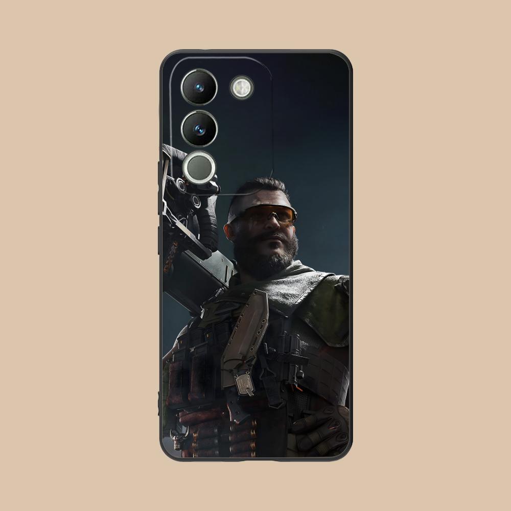Game Delta Force Matte TPU Mobile Phone Case for VIVO V60 V50 V40 V30 V29 V27 V25 V23 Pro Lite 5G Colorful Printing Cover