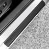 Car Door Sill Scuff Protector Plate Sticker Carbon Fibre Cover Anti-Kick Trims