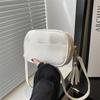Fashionable Pu Leather Small Square Bag For Women Trendy Street Style Crossbody Bag