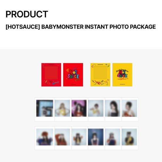 BABYMONSTER HOTSAUCE Øyeblikksbilde-pakke