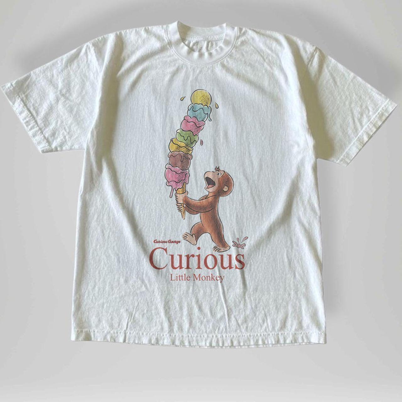 Curious geogre littel money ice cream vintage tshirt Unisex T-Shirt S