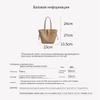 New Women's Large Capacity Cowhide Tote Bag Versatile Fashion Shoulder Bag for Commuting Work Female Trendy Bucket Handbag