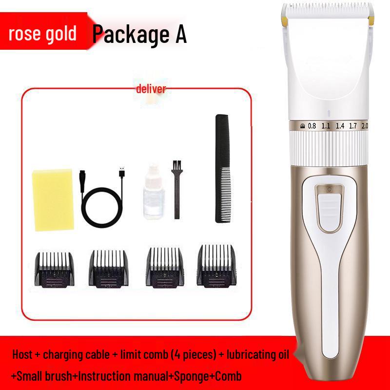 Professional Electric Hair Clipper for Salon & Home Use – Ideal for Bald and Oil Head Styles, Men's Grooming Tool